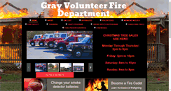 Desktop Screenshot of grayvfd.org